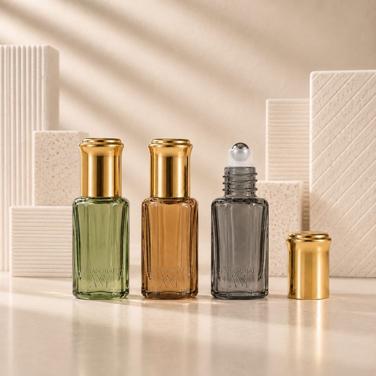 Custom glass attar bottle manufacturer China - Shanghai A.N.Y